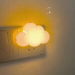 LED Wolk Nachtlampje Met Stekker Nachtlampen