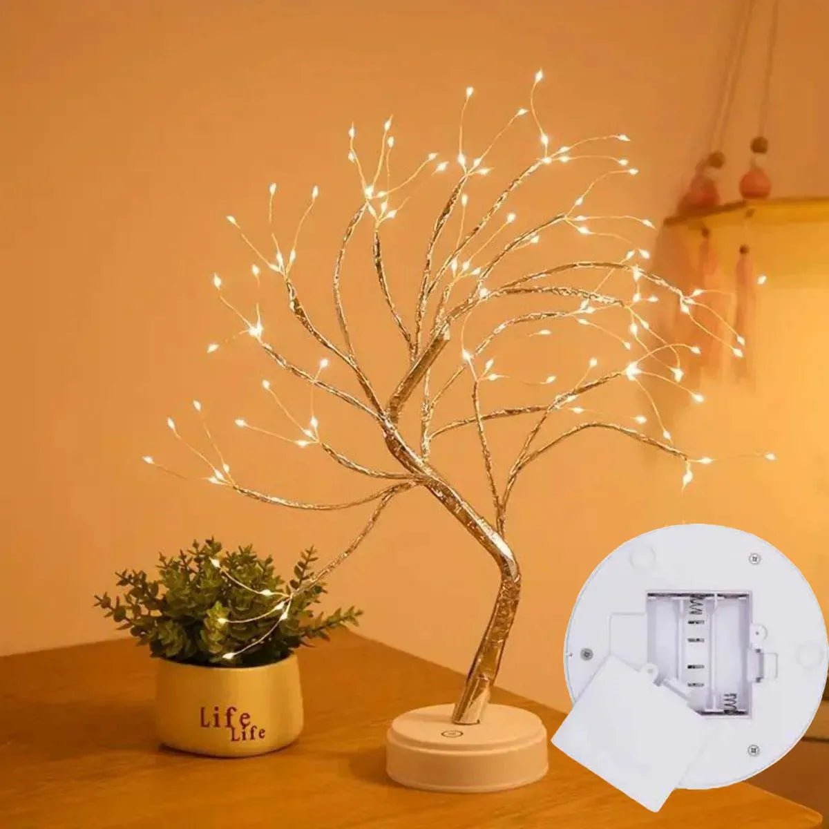 Lichtgevende Boom LumiTree Warm Wit Nachtlampen