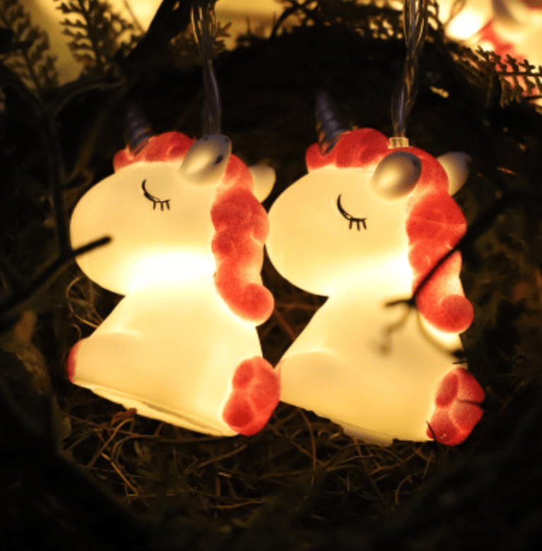 Lichtgevende Eenhoorn LED Guirlande Nachtlampen