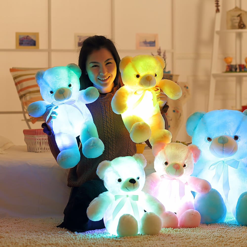 Lichtgevende Teddybeer LED M Nachtlampen