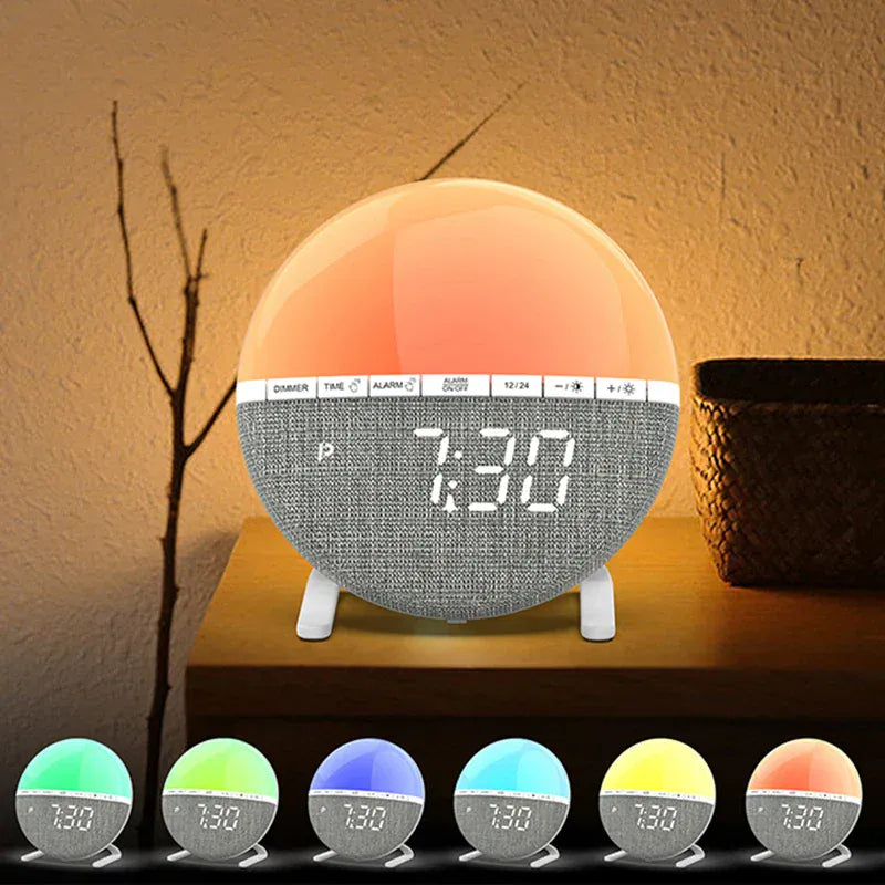 LumiAube Kinderen Dageraad Wekker Nachtlampen