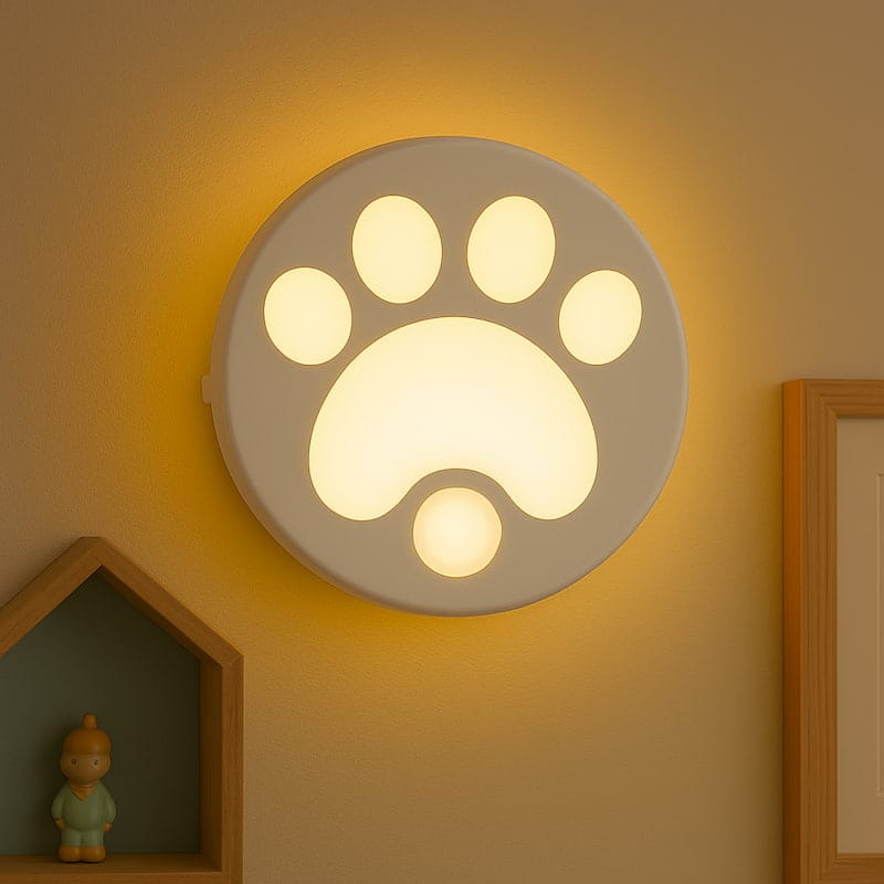 LumiPaw Hondenpoot Wandlamp Nachtlampen