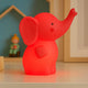LumiPhant Baby Olifant Nachtlampje LED Roze Geel Wit Siliconen