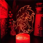 Lycanroc Pokémon LED Nachtlampje 22x16x6 cm Nachtlampen