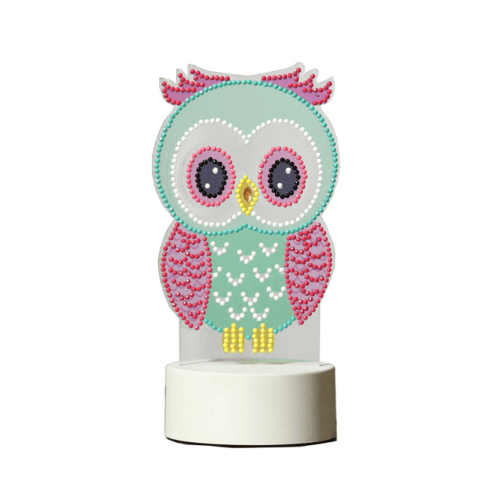 Maak-je-eigen Kerkuil LED Nachtlamp Nachtlampen