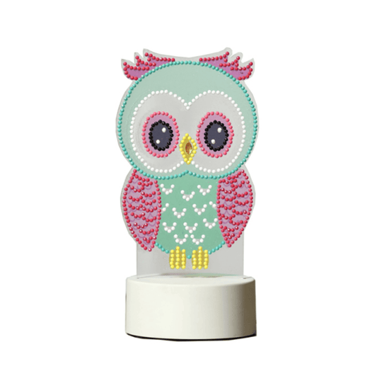 Maak-je-eigen Kerkuil LED Nachtlamp Nachtlampen