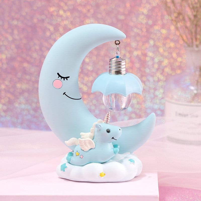 Maan Eenhoorn Kinder Nachtlampje Nachtlampen