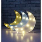 Maan Wandlamp Met LED 24,5x18 Cm Rustgevende Nachtverlichting Nachtlampen