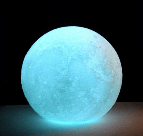 Maanlamp LED Multicolor 11 cm Nachtlampen