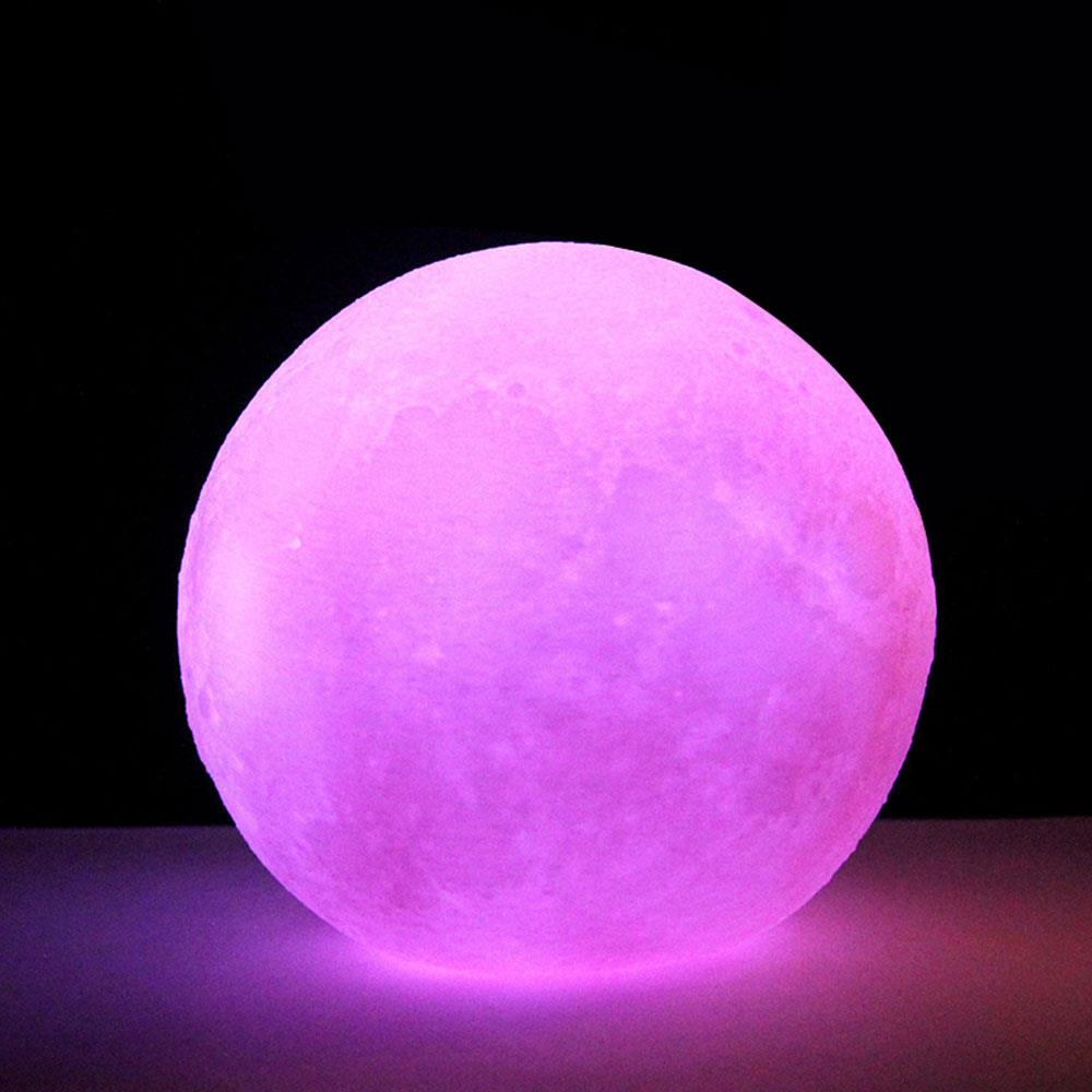 Maanlamp LED Multicolor 11 cm Nachtlampen