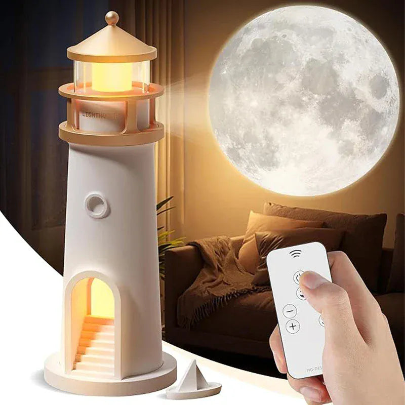 Maanprojectie Nachtlampje Bluetooth Nachtlampen