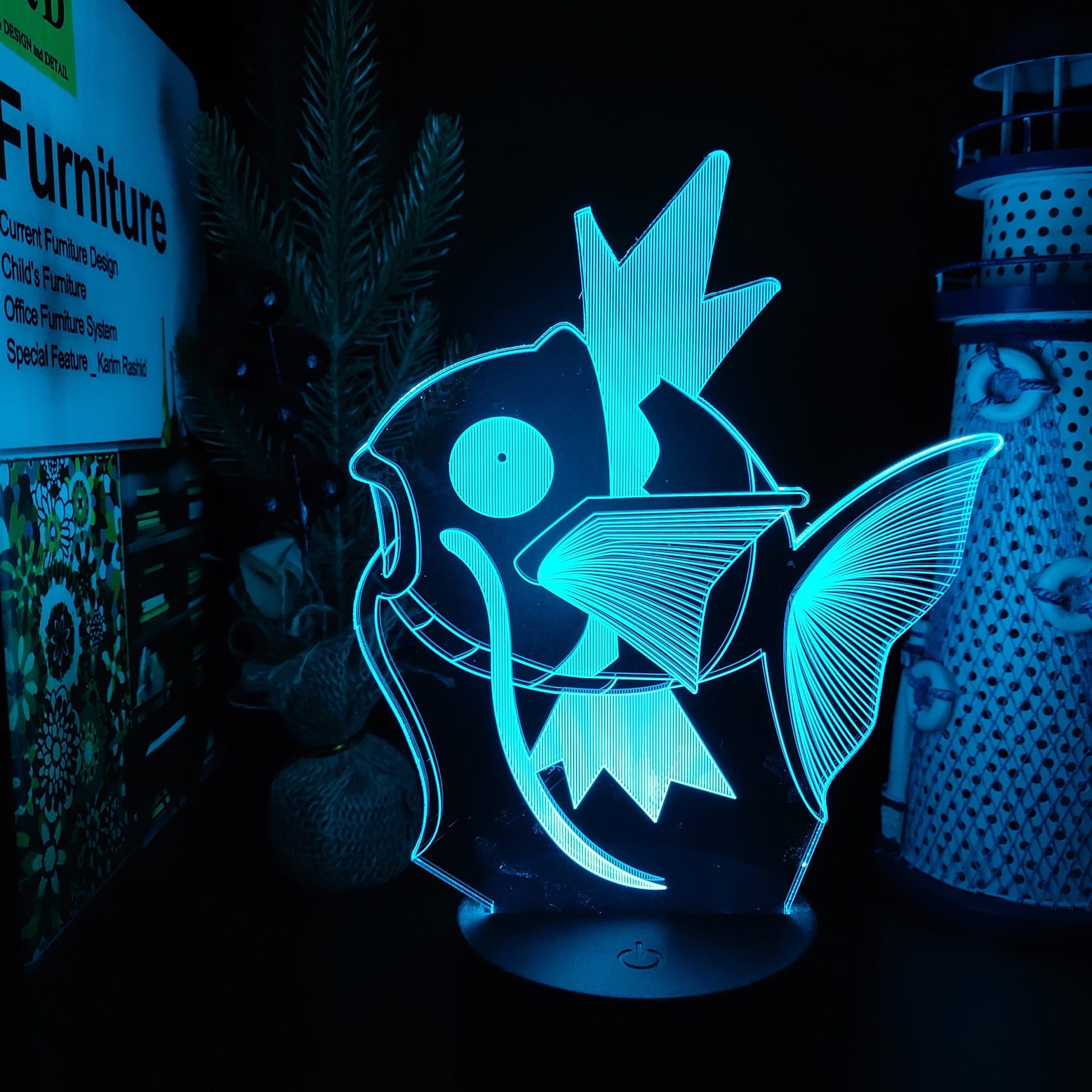 Magikarp Nachtlampje 22x16x6 cm Nachtlampen