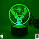 Majestueuze Hertenlamp 25 Cm Moderne Nachtlampje Nachtlampen