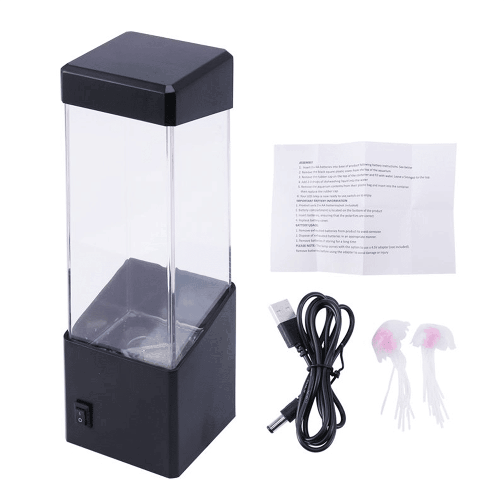 Meerkleurige LED Meduze Lamp Nachtlampen