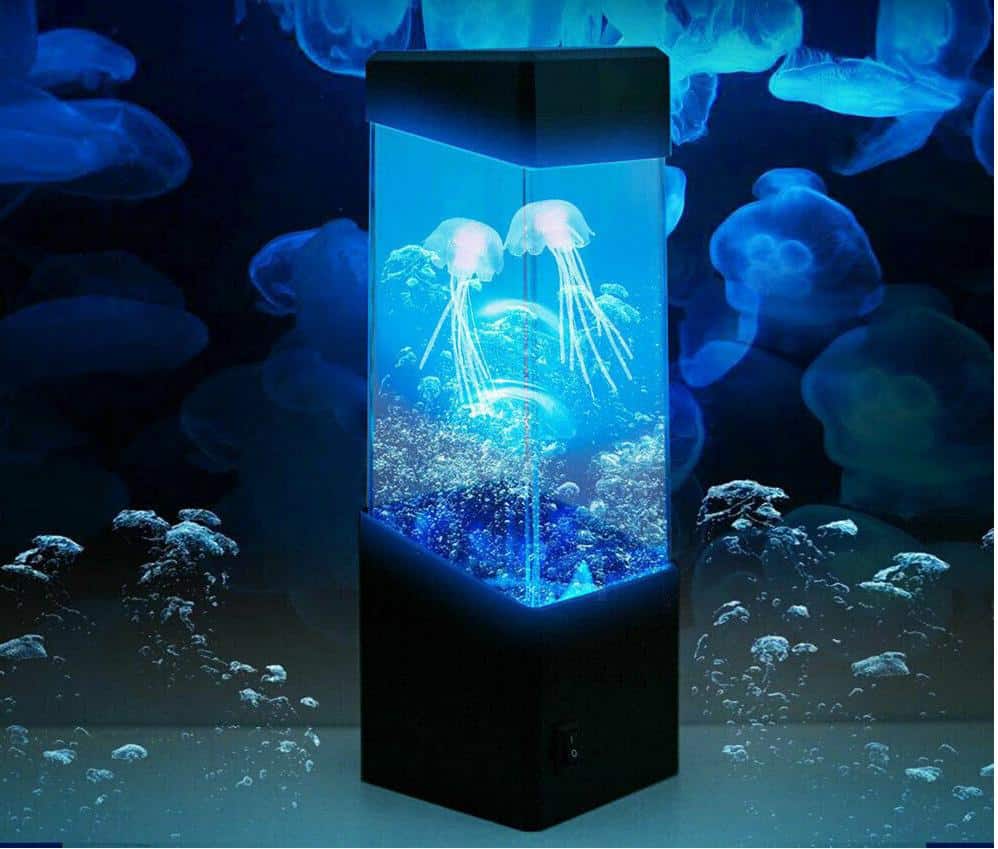 Meerkleurige LED Meduze Lamp Nachtlampen