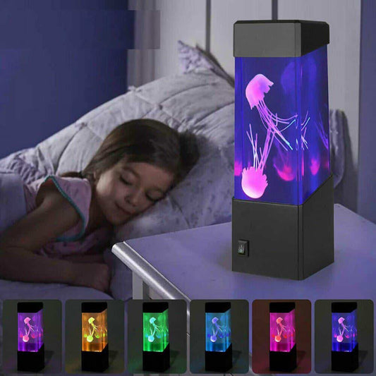 Meerkleurige LED Meduze Lamp Nachtlampen