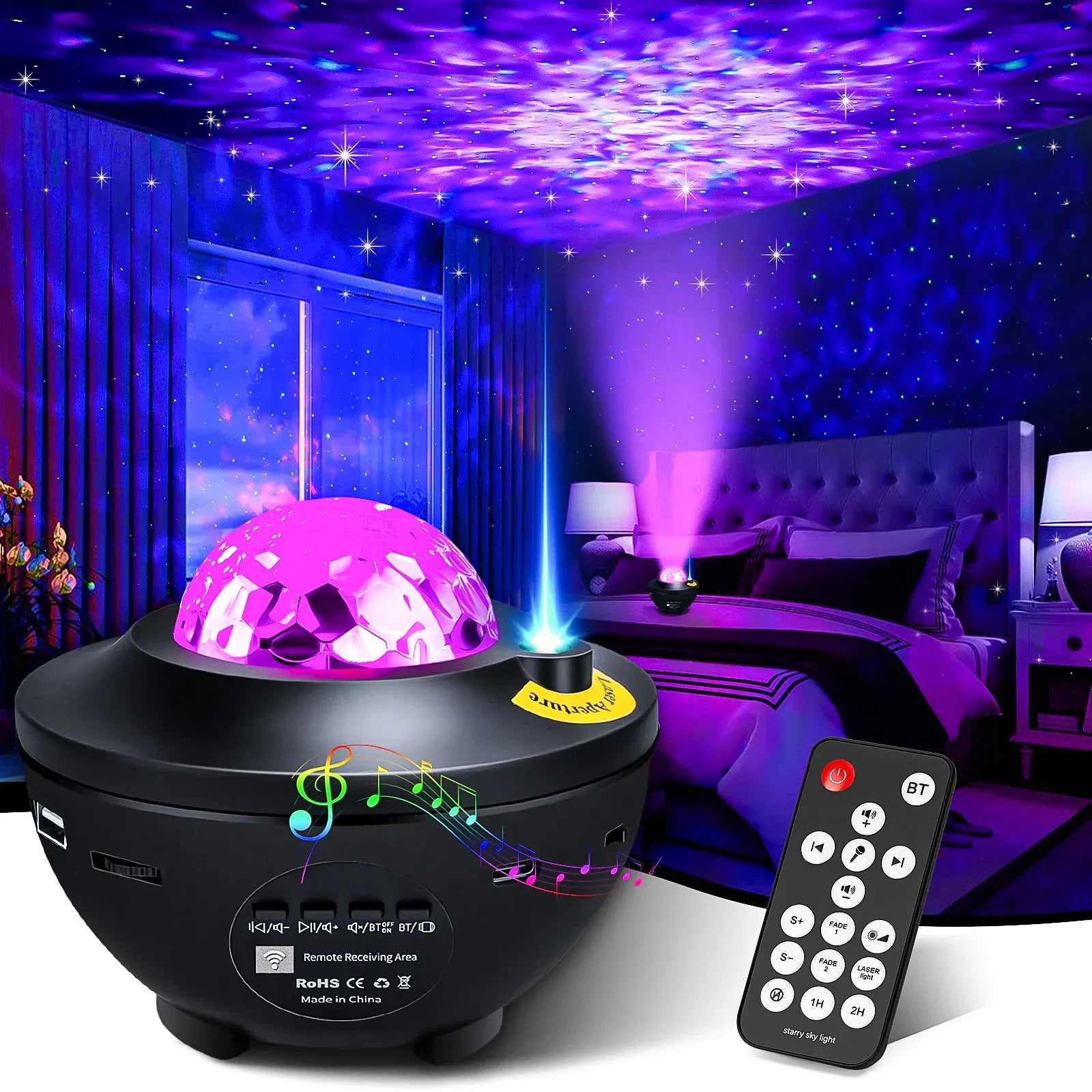 MelodiDôme Plafondprojector Nachtlampen