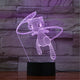 Mew Nachtlampje 22 cm Zacht Licht