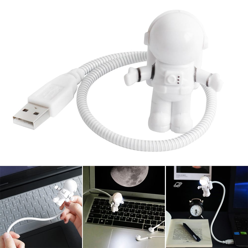 Mini LED Astronaut Lampje 3x4.5x5.5 Nachtlampen
