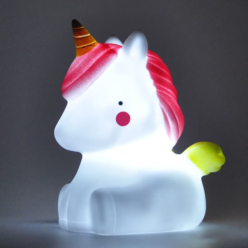 Mini LED Eenhoorn Lamp Nachtlampen