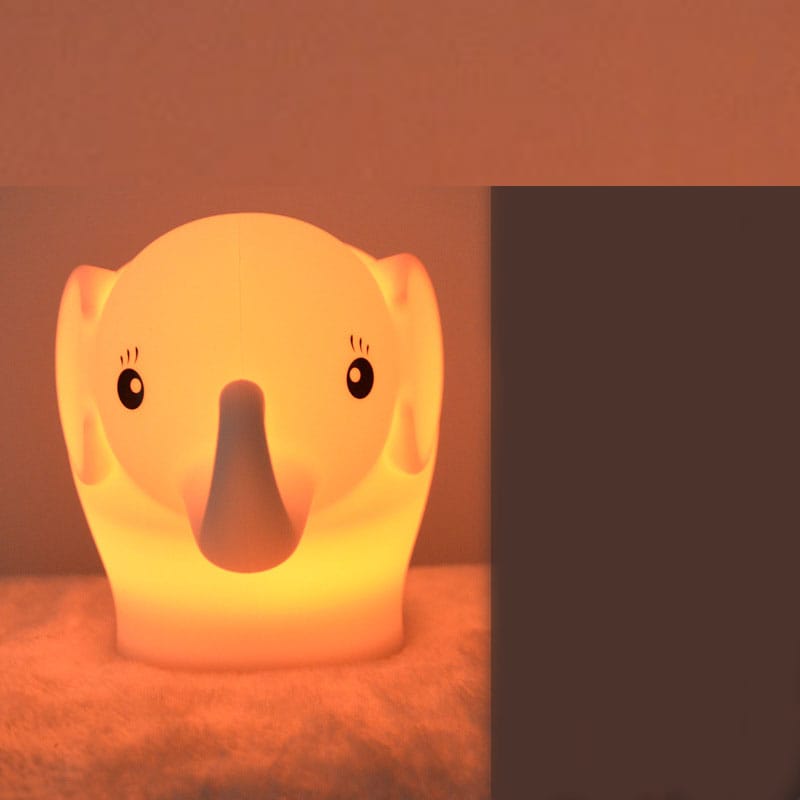 Mini Multicolor Olifant Nachtlampje Nachtlampen