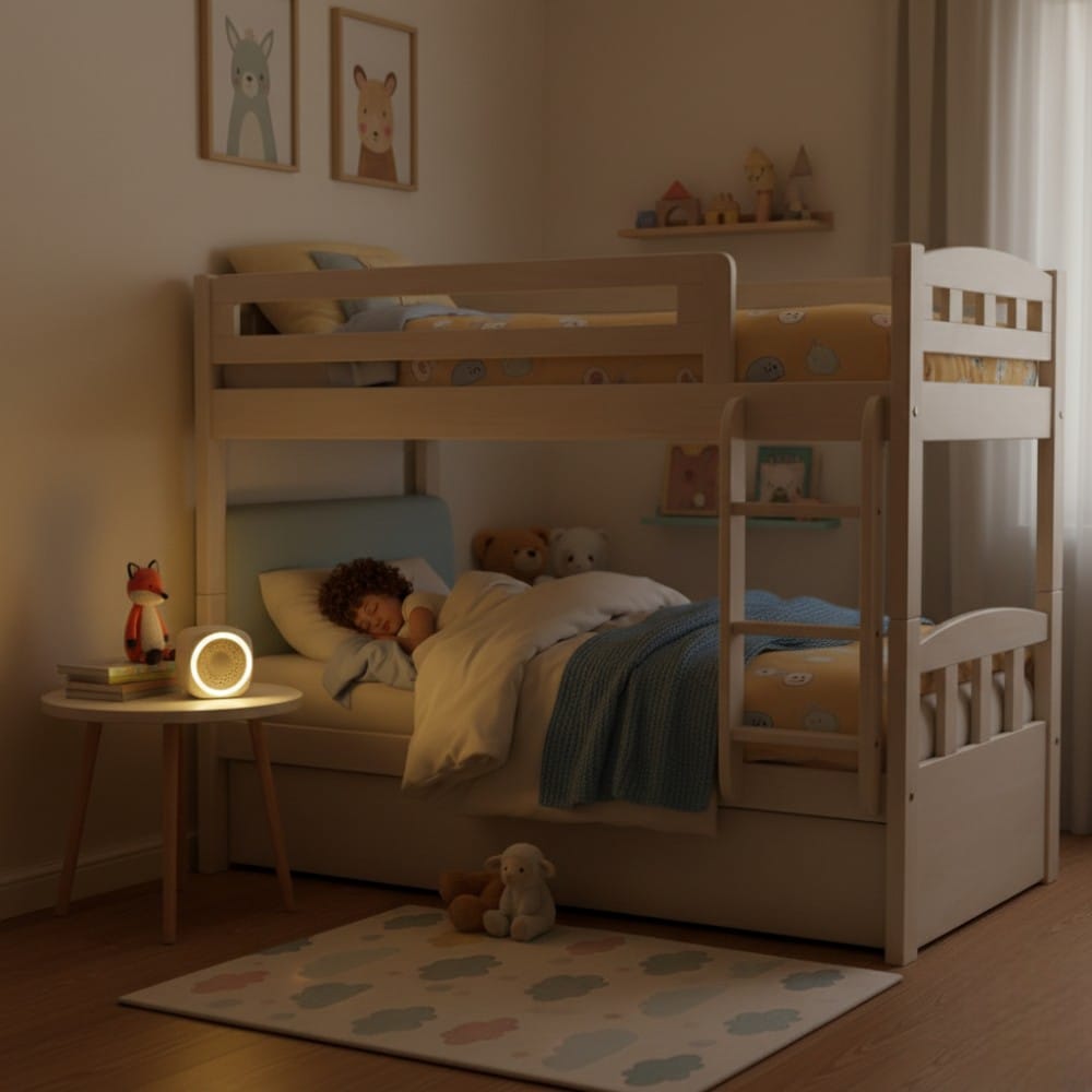 Mini Multicolor Witgeluid Nachtlampje Met Lange Batterijduur Nachtlampen