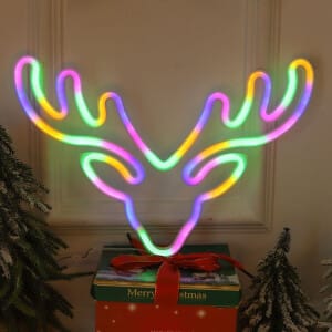 Mini Opvouwbare Schattig Hondje LED Nachtlampje 13 x 12 cm Nachtlampen