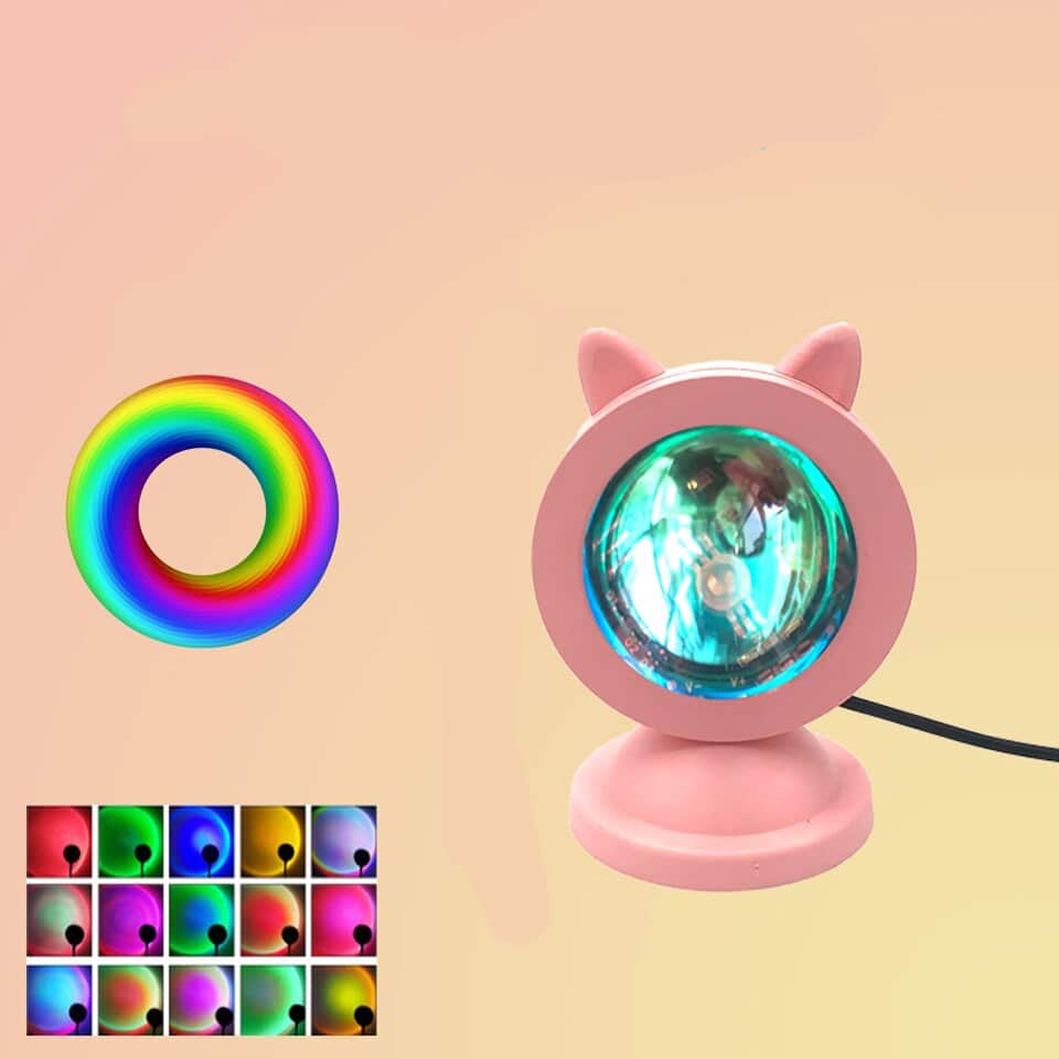 Mini USB LED Lamp 15 Kleuren Nachtlampen