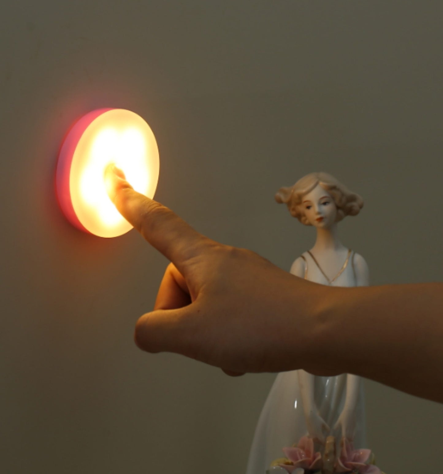 Mini USB LED Nachtlamp Zelfklevend Nachtlampen
