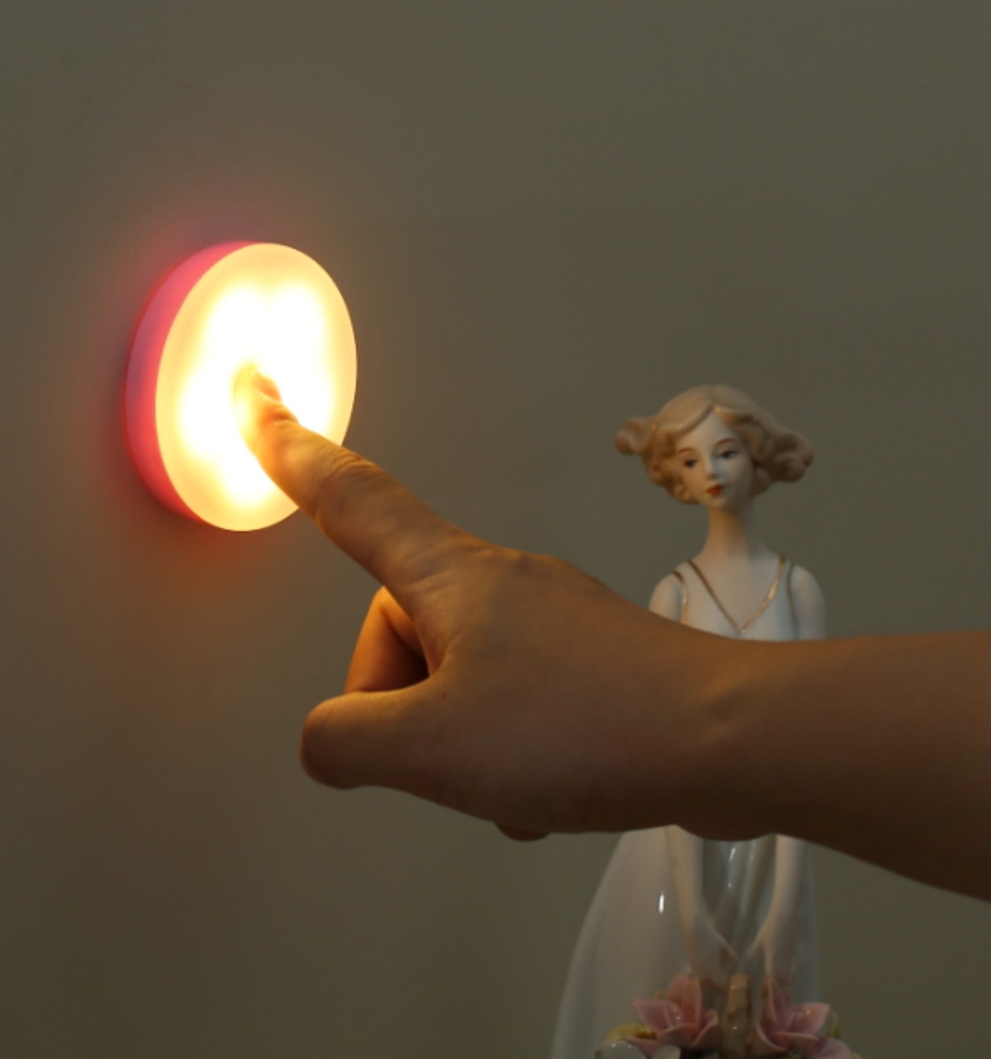 Mini USB LED Nachtlamp Zelfklevend Nachtlampen