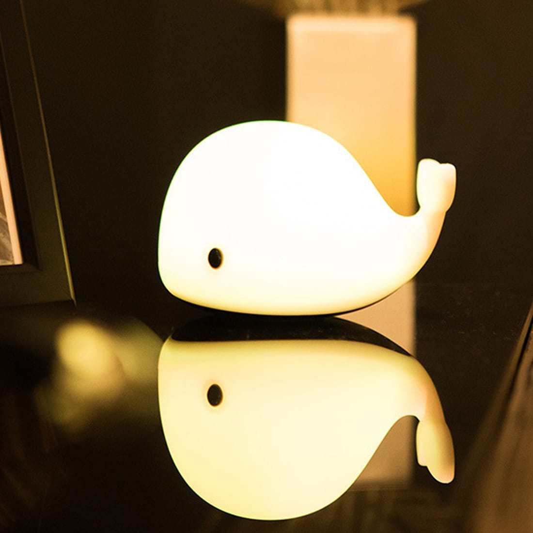 Mini Walvis Nachtlampje 5,6x4,6x4,1 cm Nachtlampen