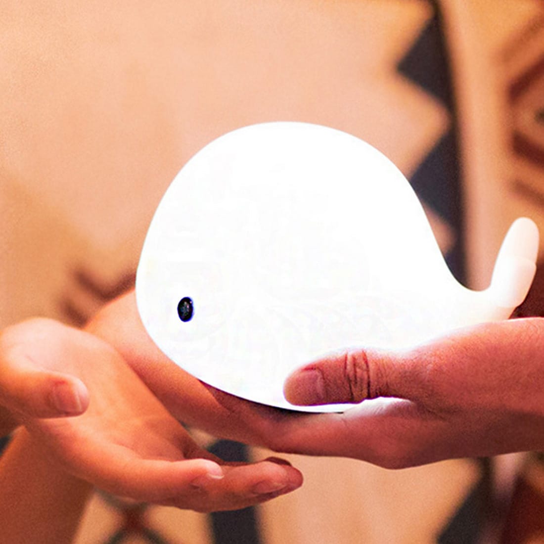 Mini Walvis Nachtlampje 5,6x4,6x4,1 cm Nachtlampen