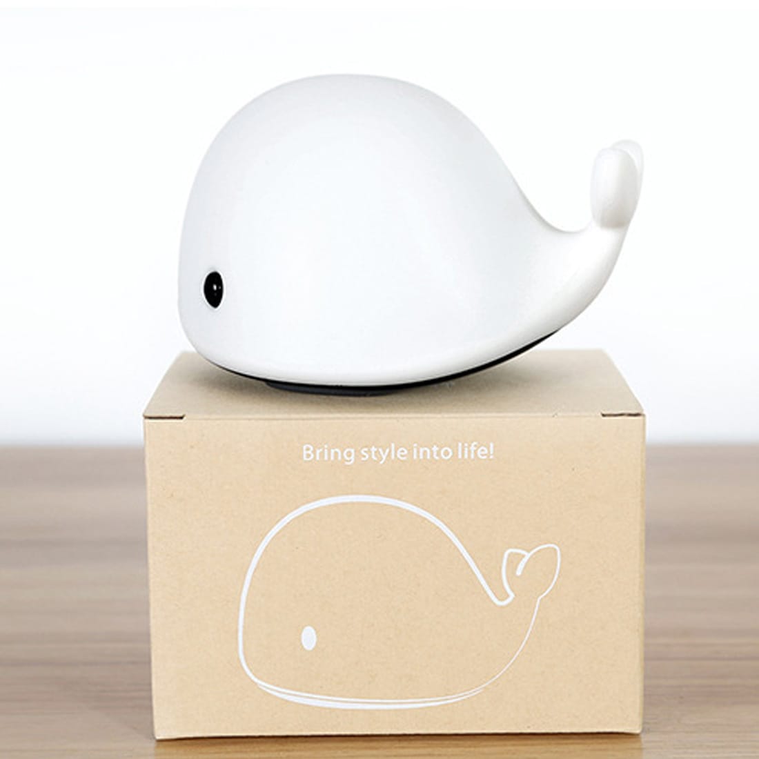 Mini Walvis Nachtlampje 5,6x4,6x4,1 cm Nachtlampen