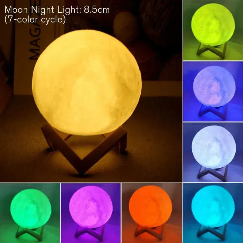 MoonLight Maan Nachtlampje Nachtlampen