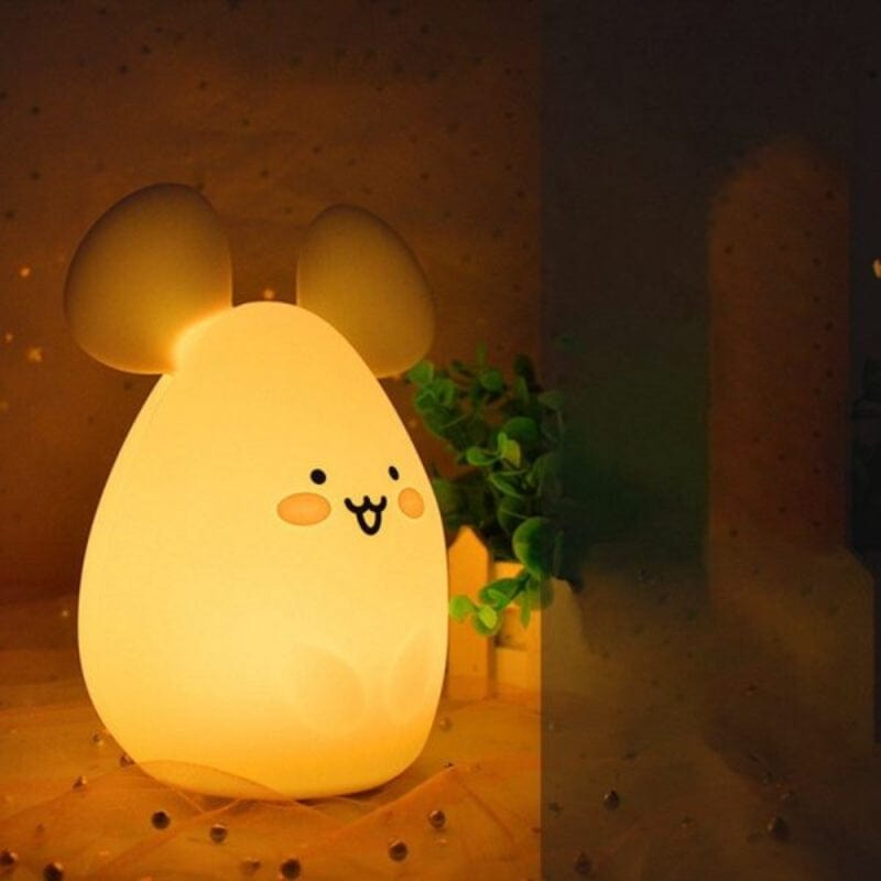 MouseGlow Muis Nachtlampje Zacht Nachtlampen