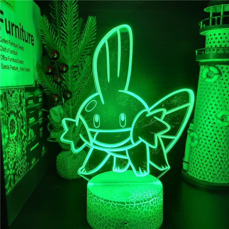 Mudkip Nachtlampje Pokémon Nachtlampen