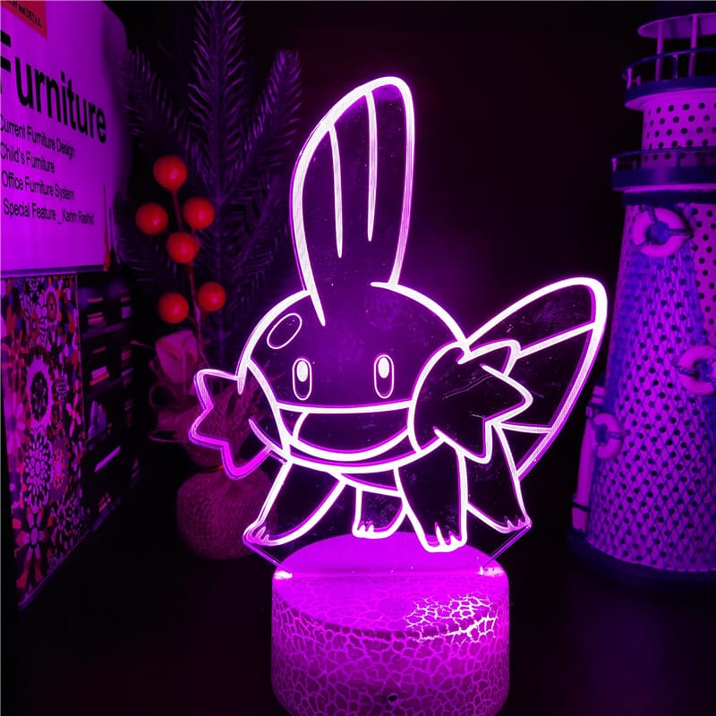 Mudkip Nachtlampje Pokémon Nachtlampen
