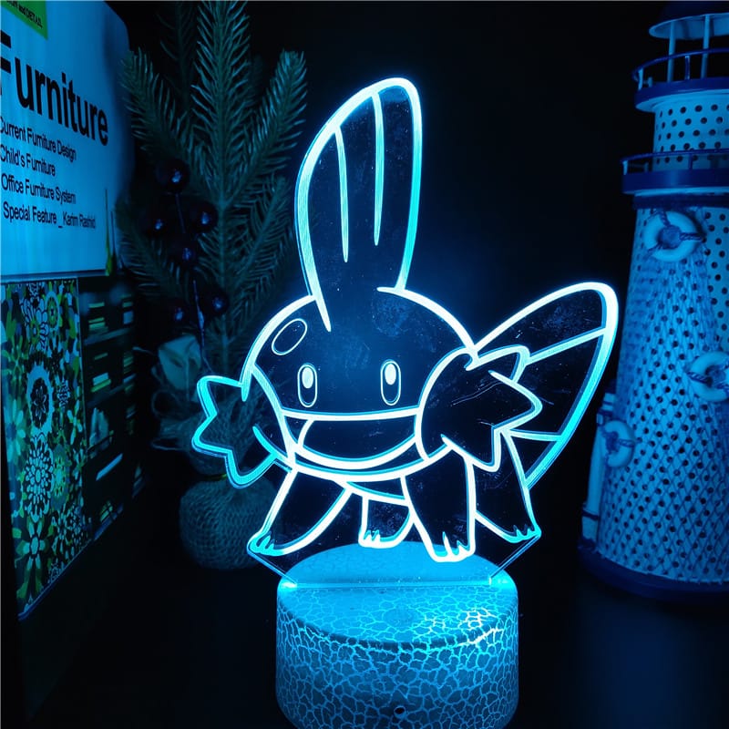 Mudkip Nachtlampje Pokémon Nachtlampen