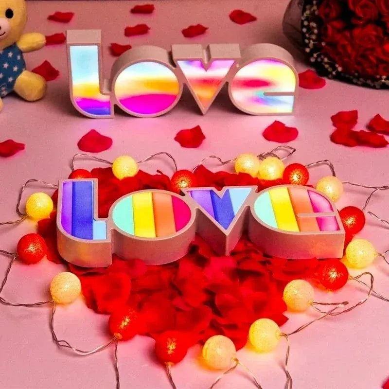 Multicolor Liefde Nachtlampje NoctaLove LED Nachtlampen