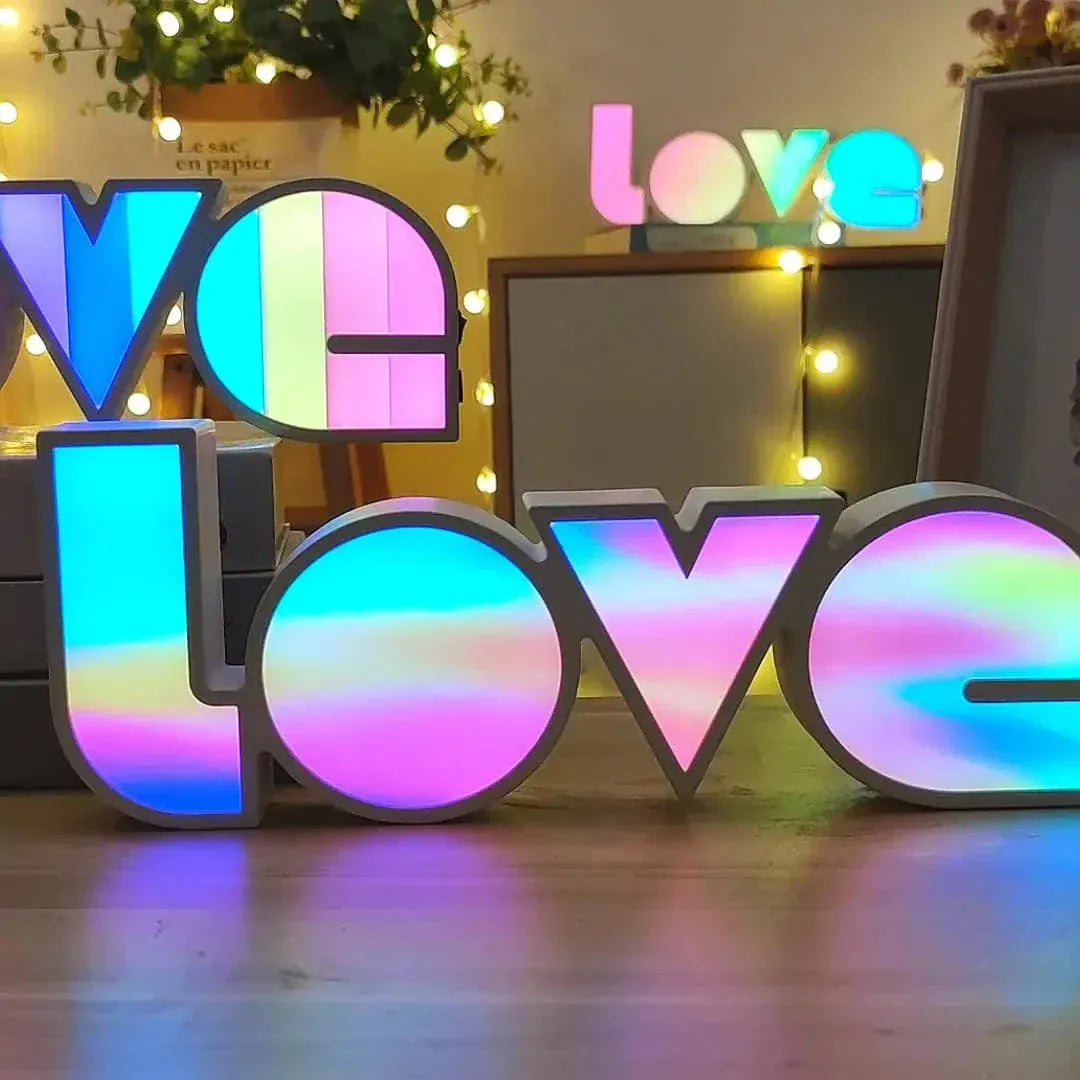 Multicolor Liefde Nachtlampje NoctaLove LED Nachtlampen