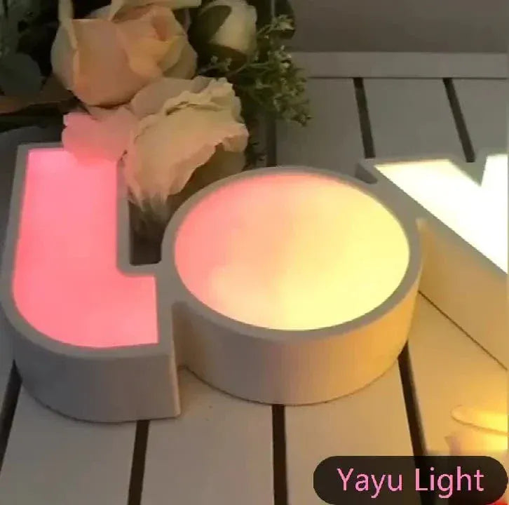 Multicolor Liefde Nachtlampje NoctaLove LED Nachtlampen