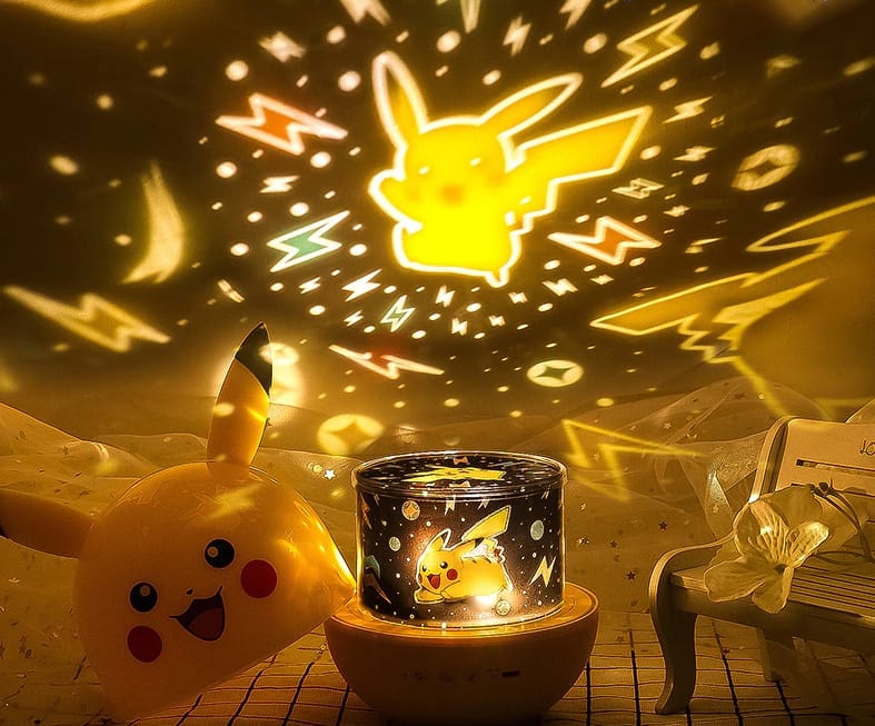 Musikaal Pikachu Sterrenlampje Nachtlampen