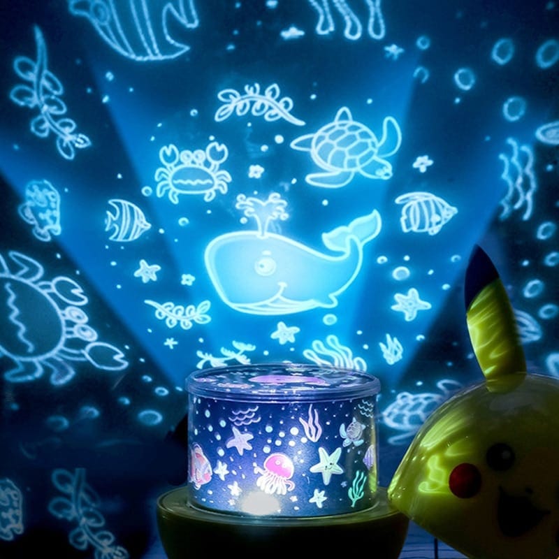 Musikaal Pikachu Sterrenlampje Nachtlampen