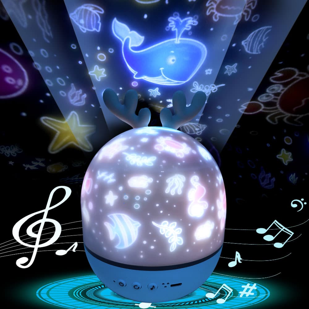 Muzikaal Hert Nachtlampje Projector Nachtlampen