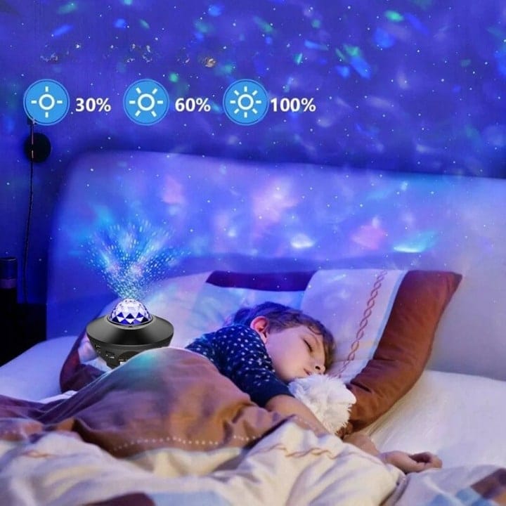 Muzikaal Oceaan Nachtlampje 13 cm Nachtlampen