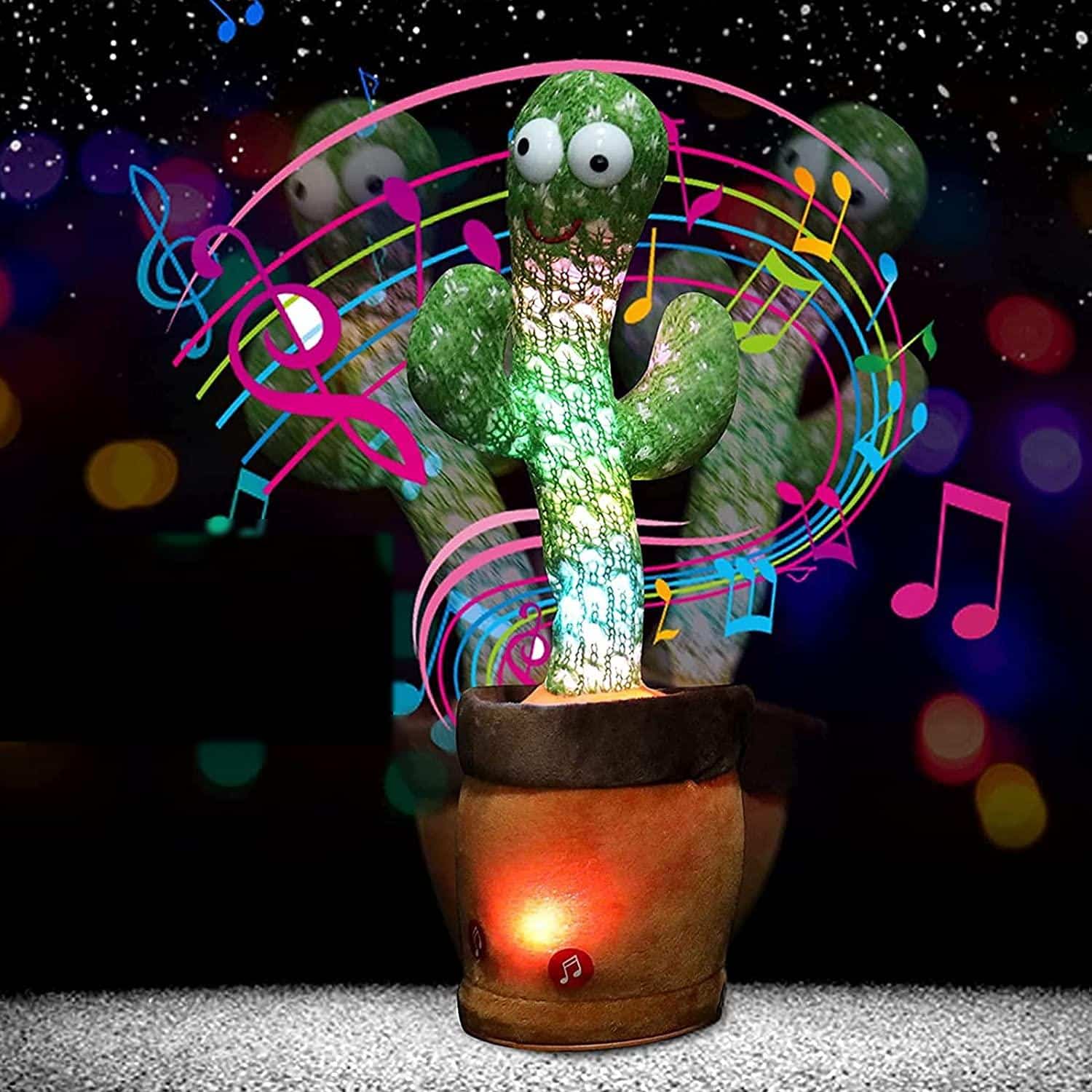 Muzikale Cactus Nachtlampje Nachtlampen