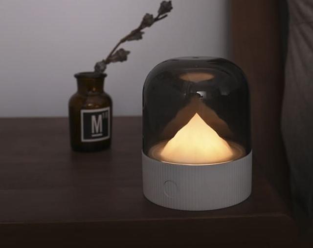 Nachtkastlampje Berg en Sneeuw Nachtlampen