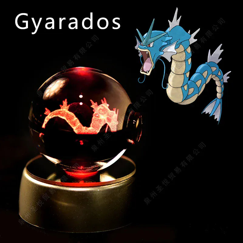 Nachtlampje Gyarados 3D LED Nachtlampen