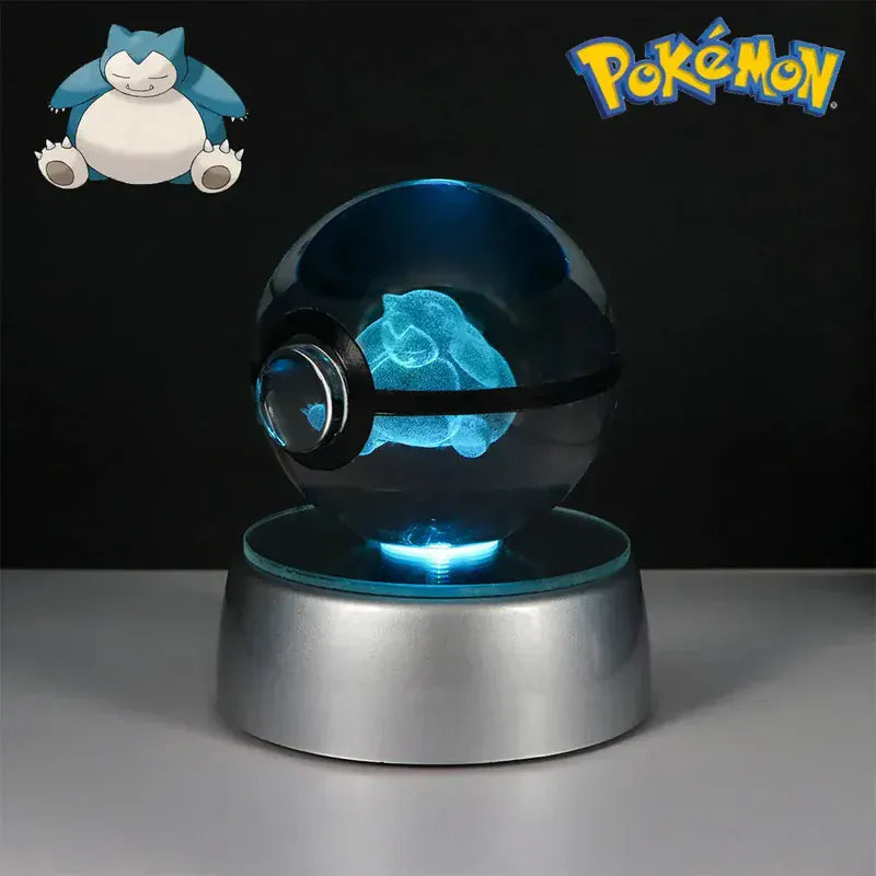 Nachtlampje Snorlax 3D Nachtlampen