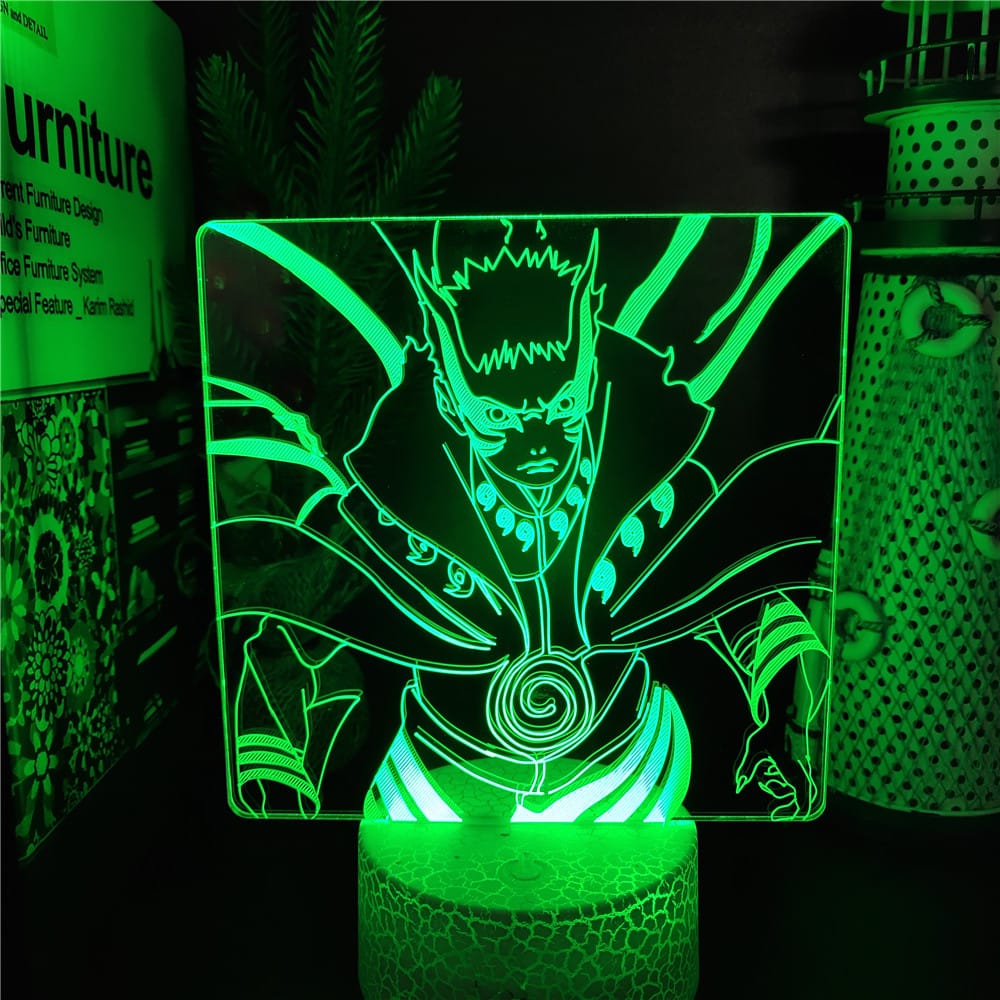 Naruto Baryon Mode Nachtlampje 22x16x6 cm Nachtlampen
